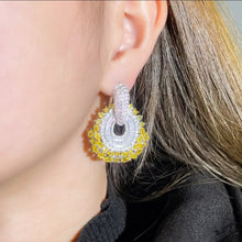 Load image into Gallery viewer, Sparkly Cubic Zircona Earrings
